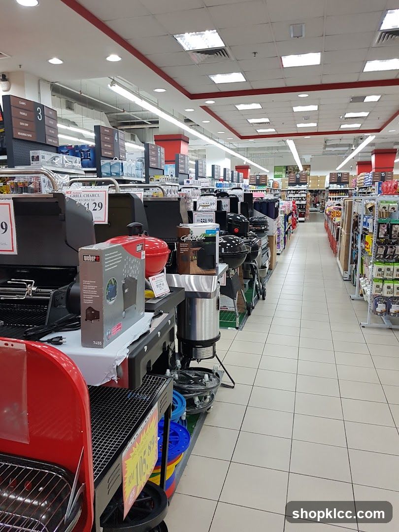 Grill Display in a Store