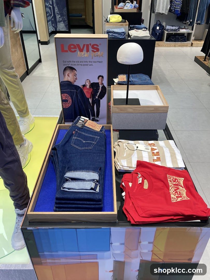 Levi's New Year Display