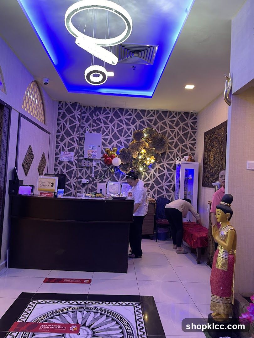 Spa Reception Area