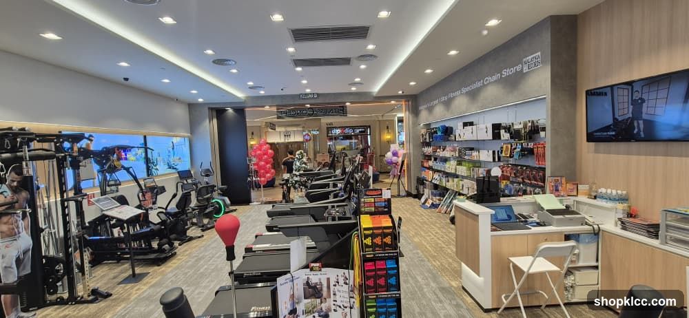 Fitness Equipment Store Interior