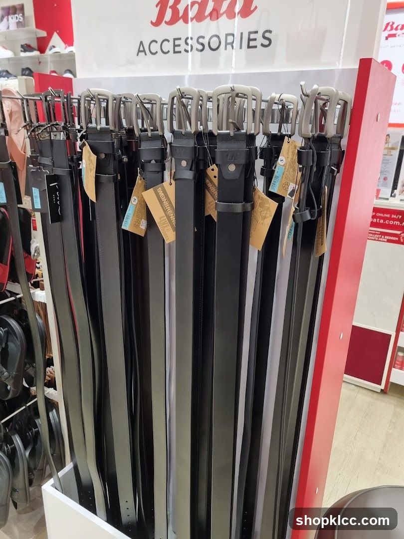 Bata Accessories Display
