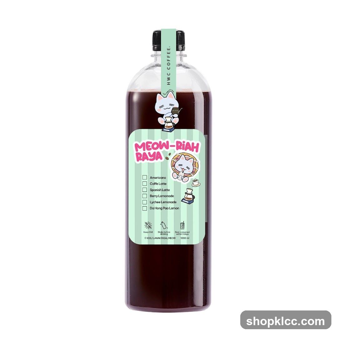 Meow-Riah Raya Drink Bottle