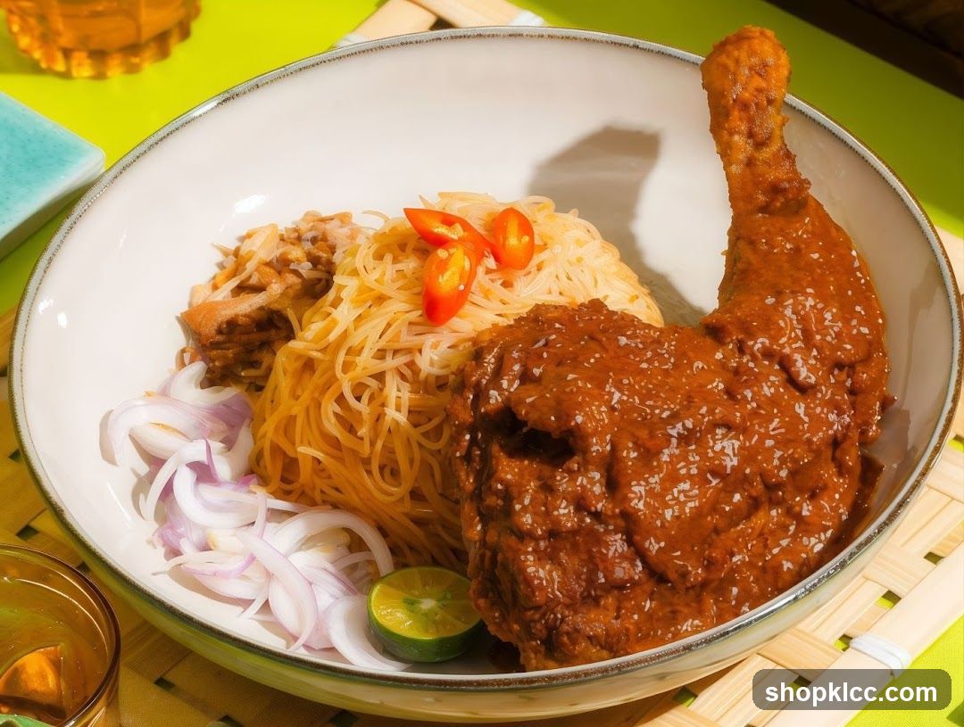 Chicken Curry with Noodles