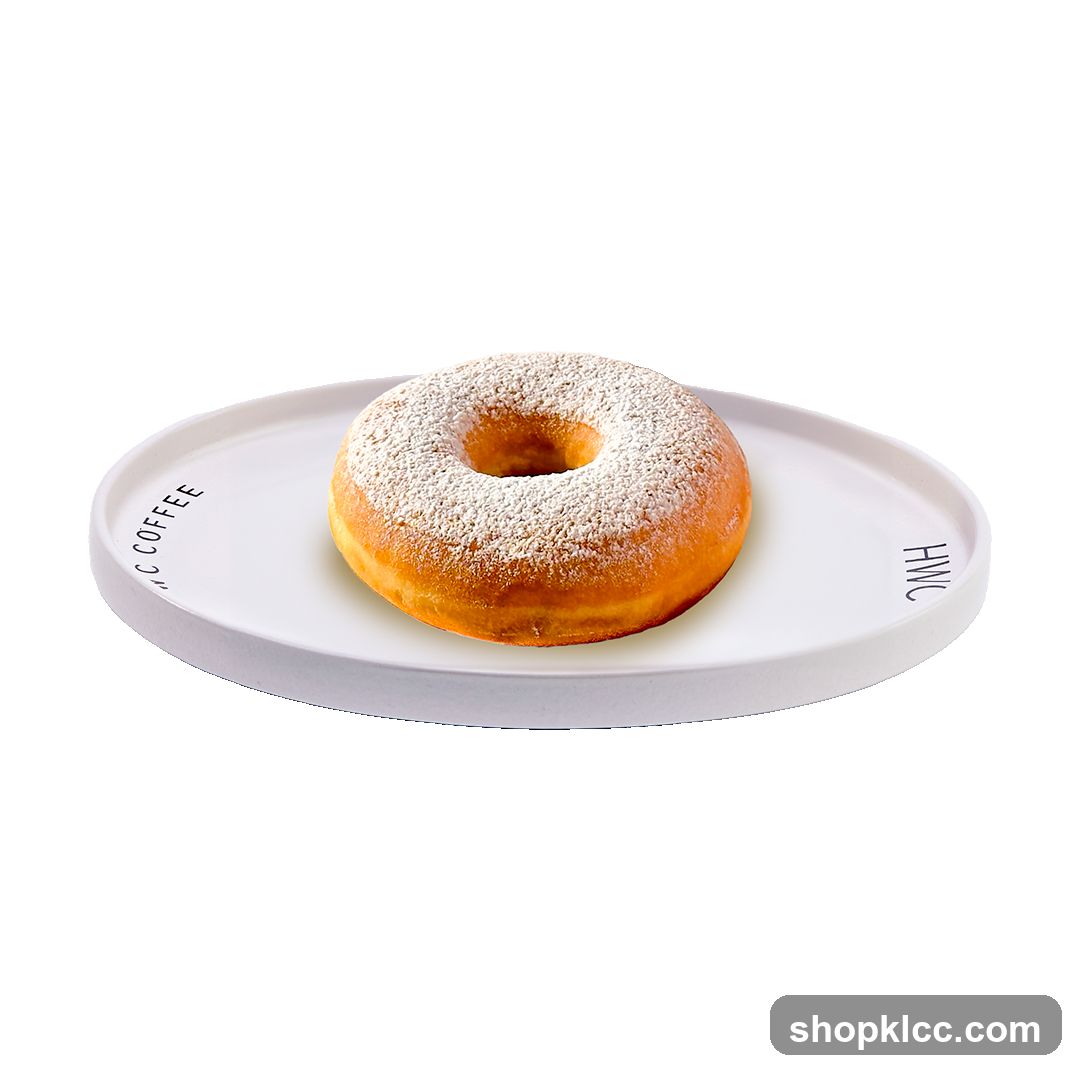 Donut on a Plate