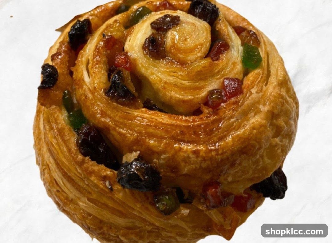 Fruit Swirl Pastry