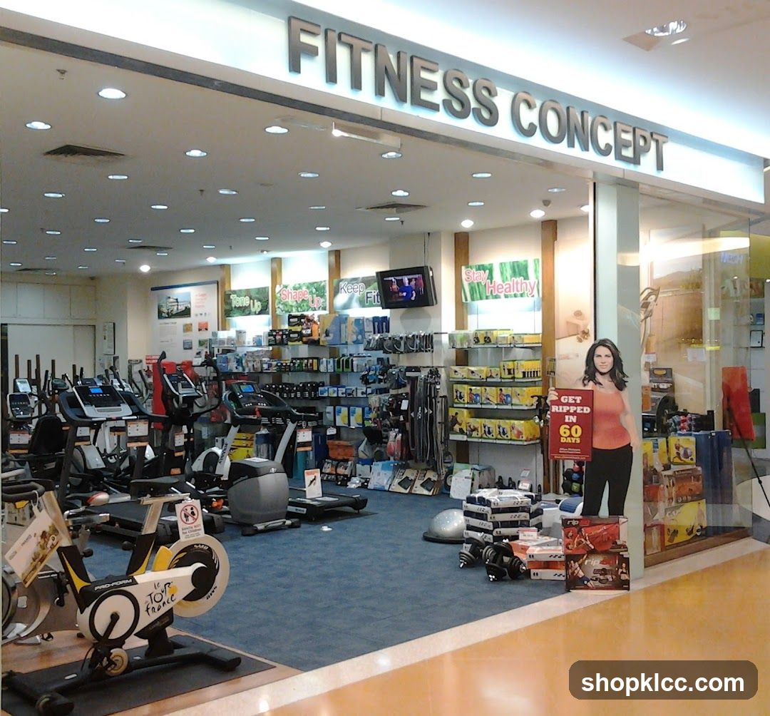 Fitness Concept Storefront