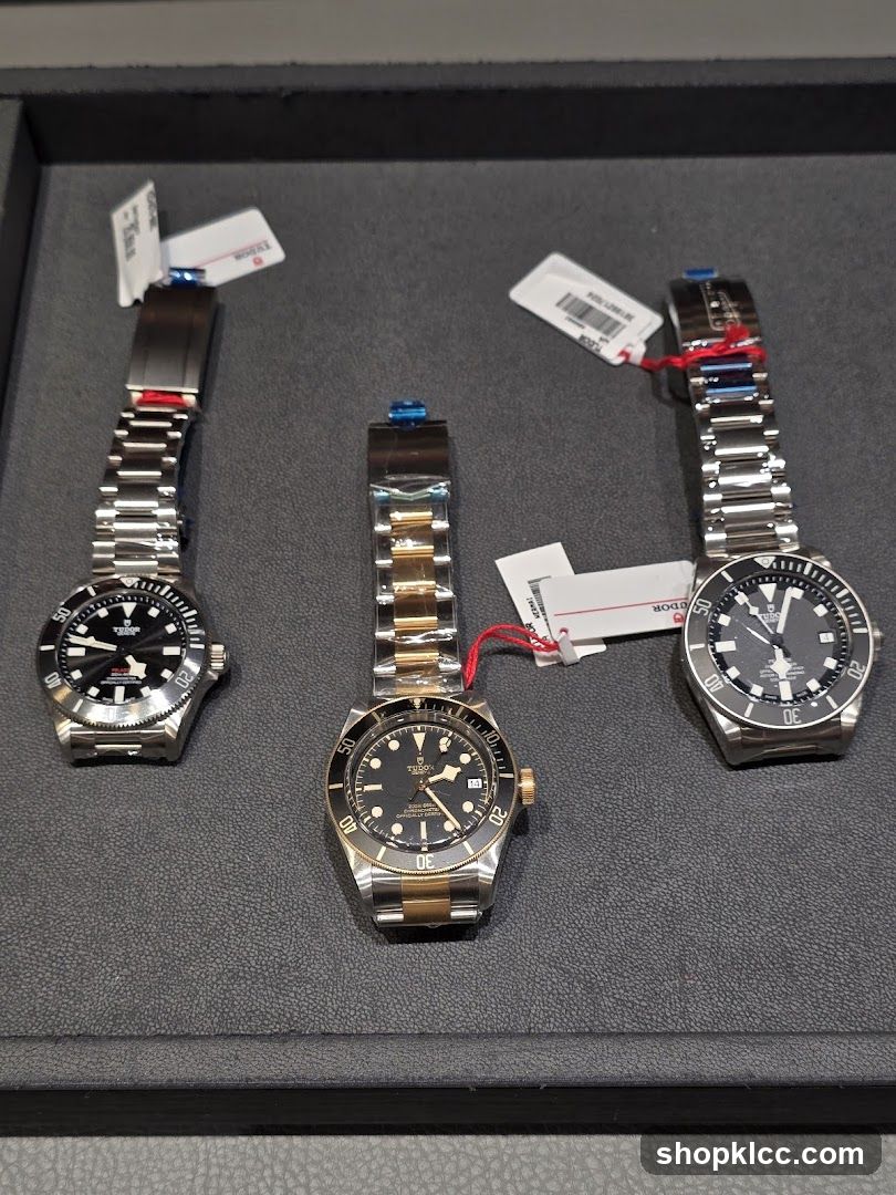 Three Tudor Watches