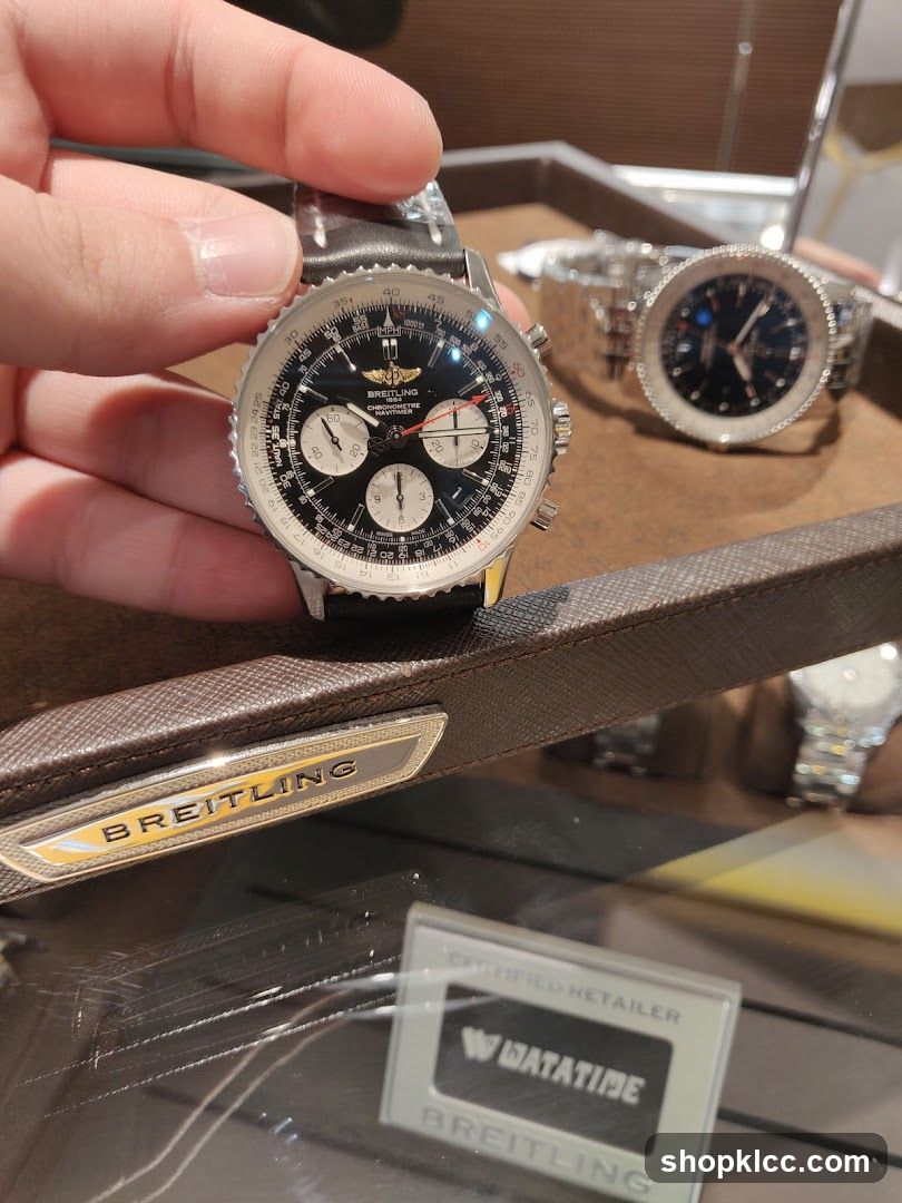 Breitling Watch Display