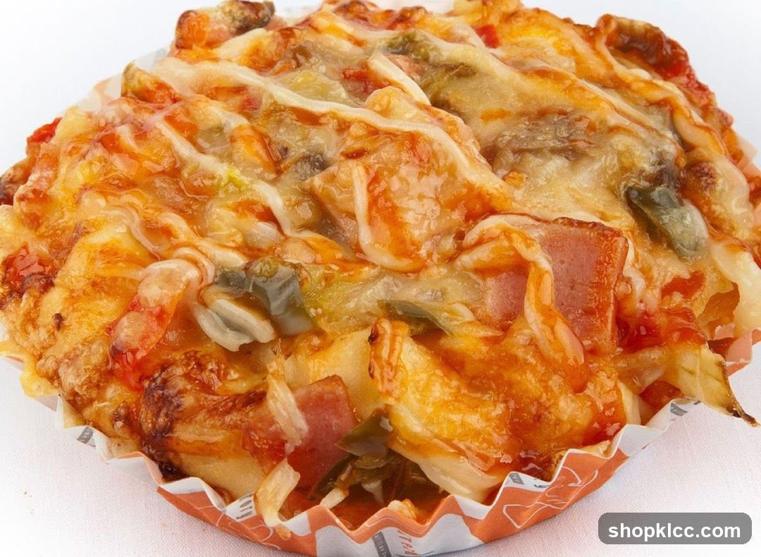 Savory Pastry with Toppings