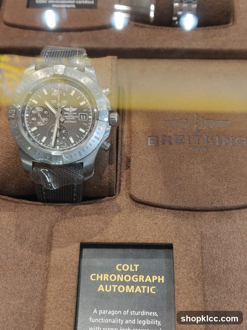 Breitling Watch Display