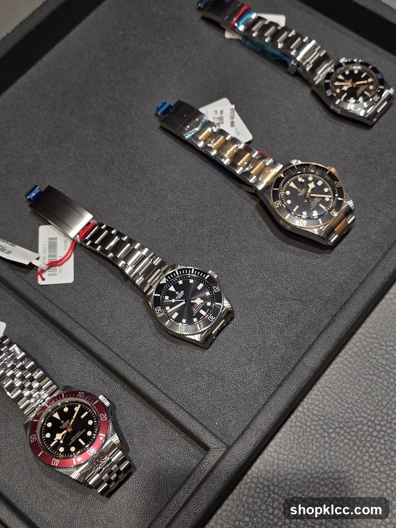 Luxury Watches Display