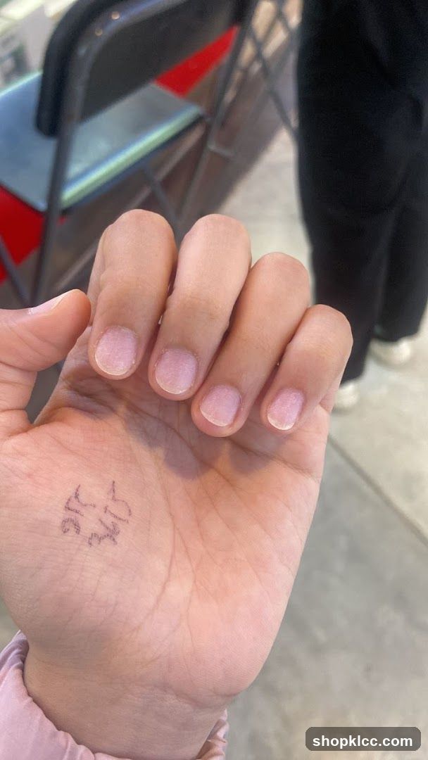 Hand with drawing