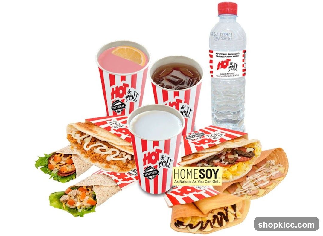 Hot & Roll Crepes and Drinks