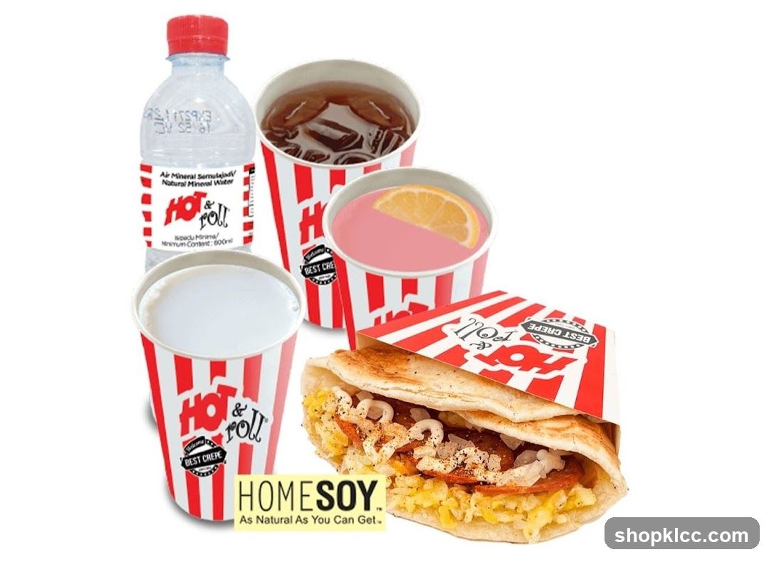 Hot & Roll Crepe Meal