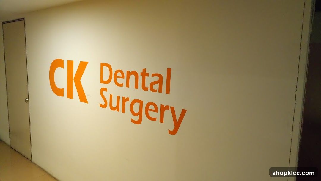 CK Dental Surgery Sign