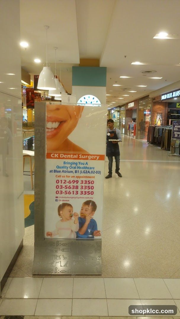 CK Dental Surgery Advertisement