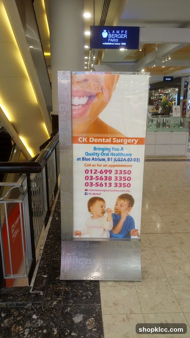 CK Dental Surgery Advertisement