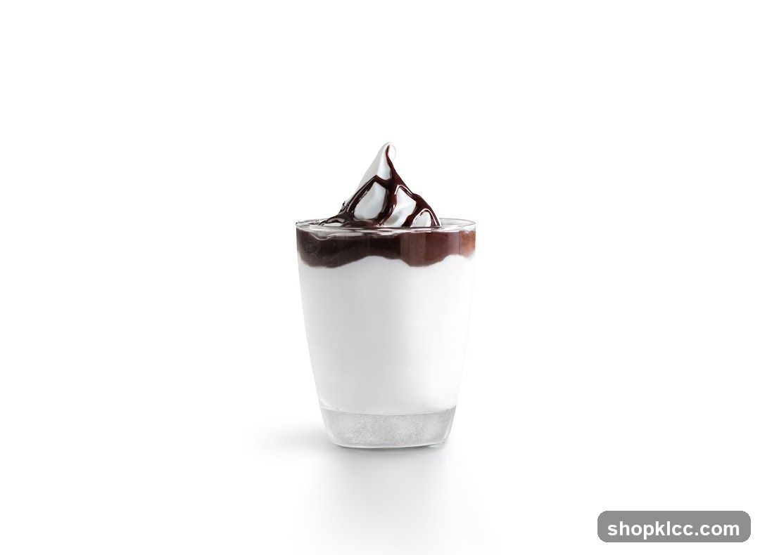 Dessert in a glass