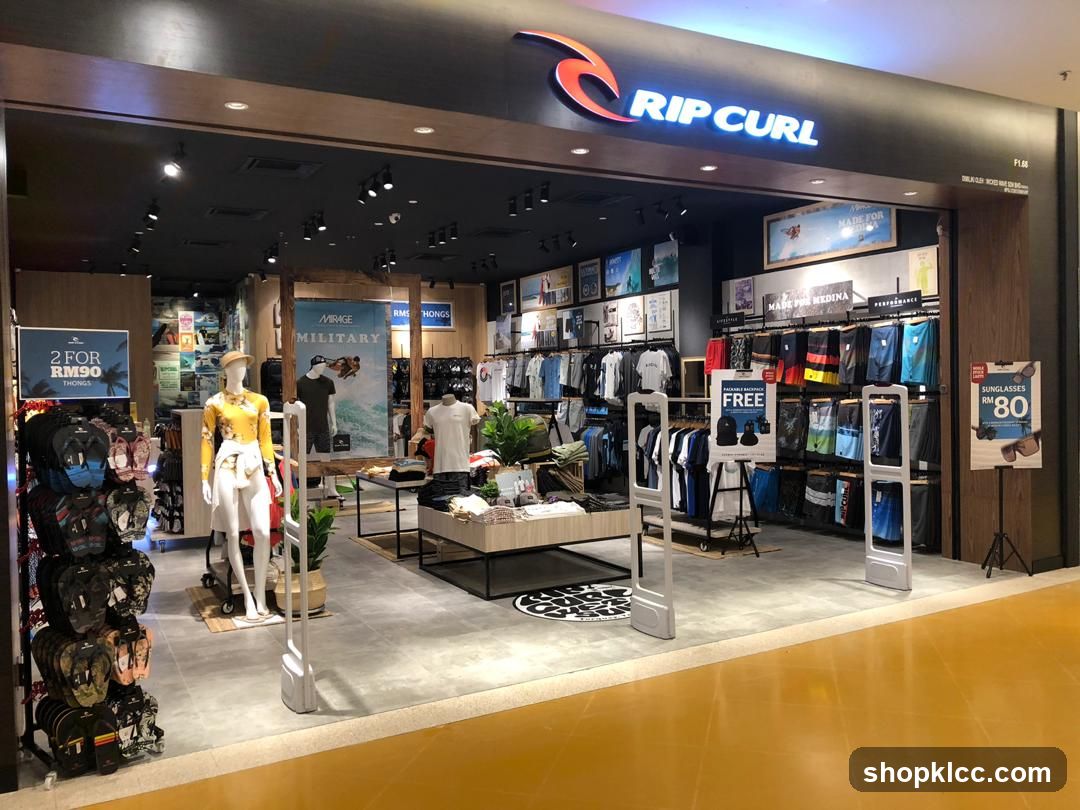 Rip Curl Clothing @ Sunway Pyramid