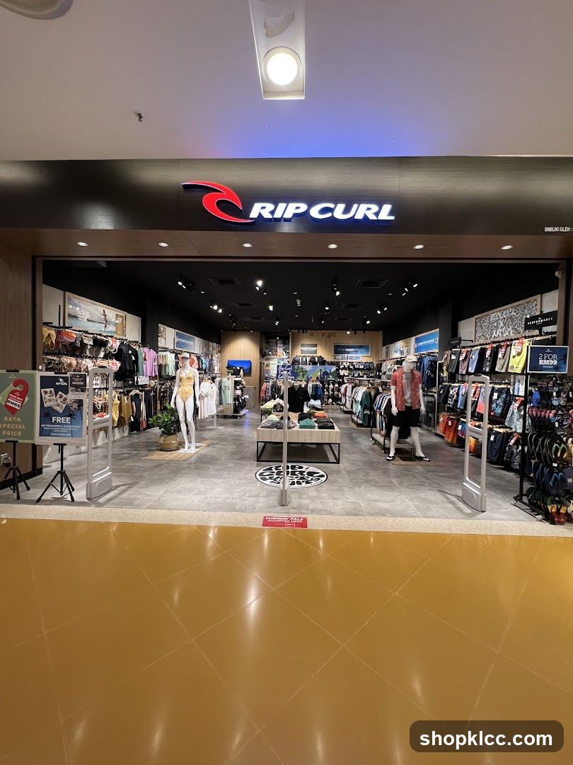 Rip Curl Clothing @ Sunway Pyramid