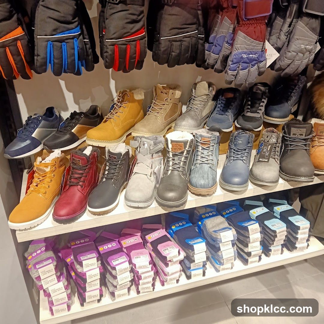 Winter Apparel Display
