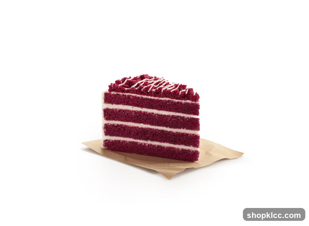 Red Velvet Cake Slice