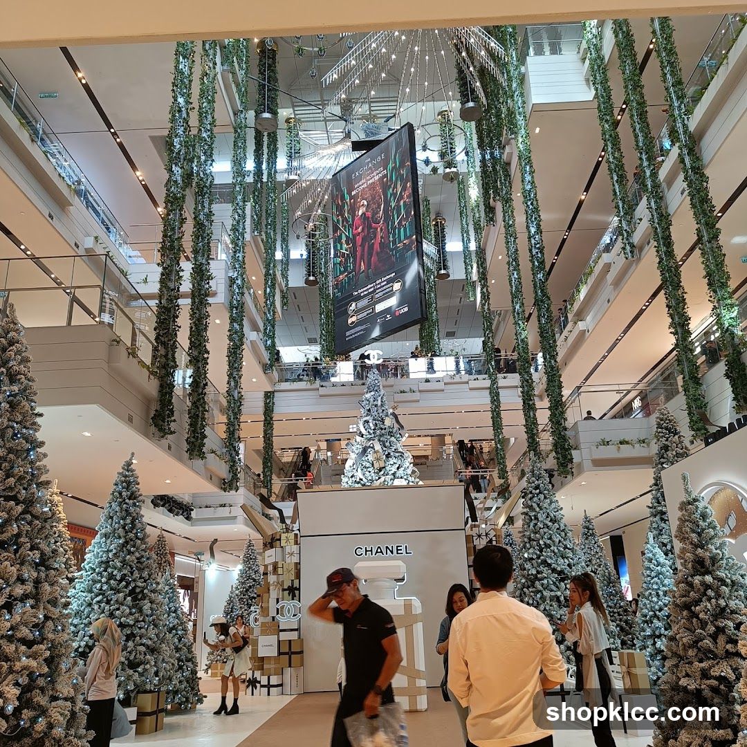 Chanel Display in a Mall