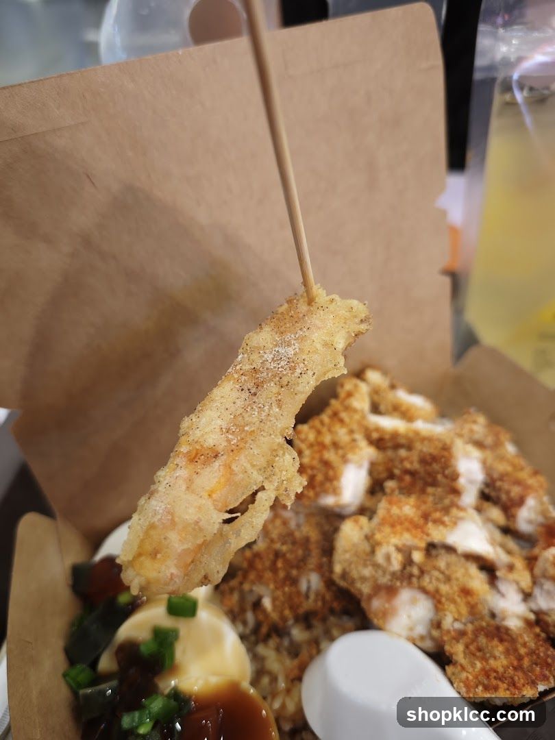 Fried Seafood and Rice