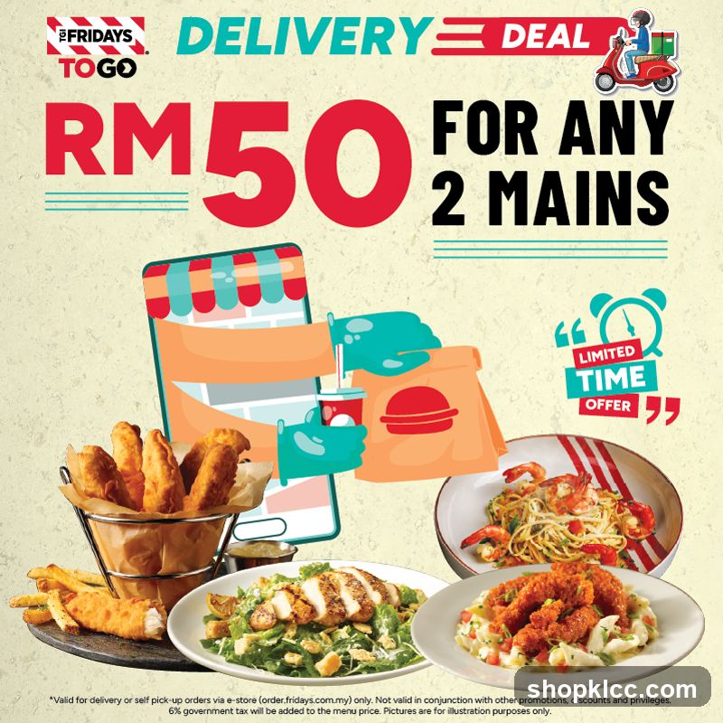 TGI Fridays Delivery Deal