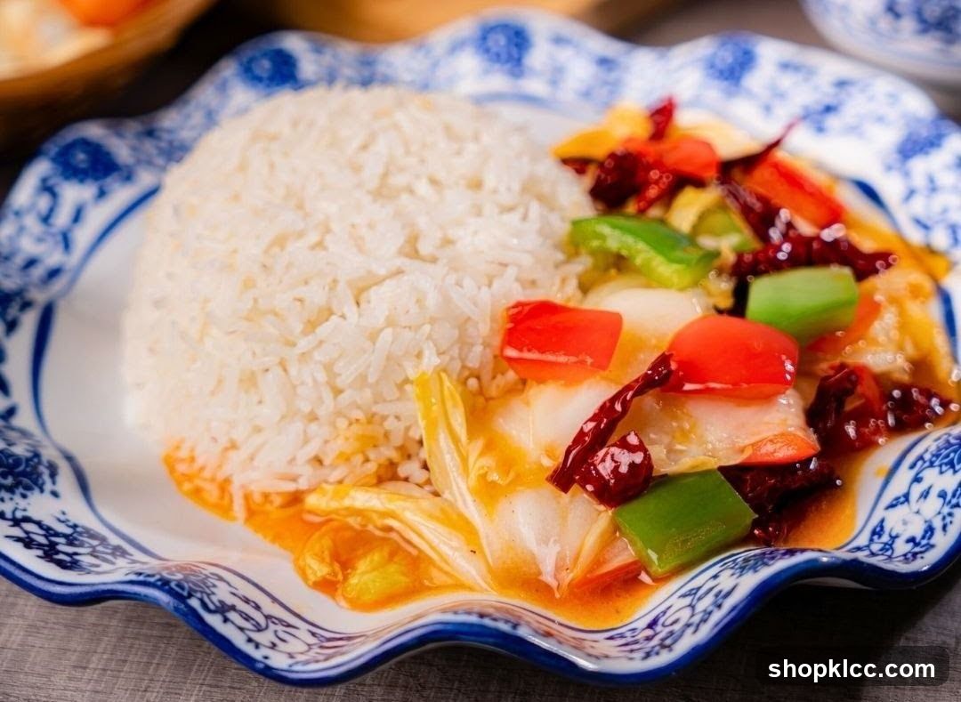 Stir-fried dish with rice