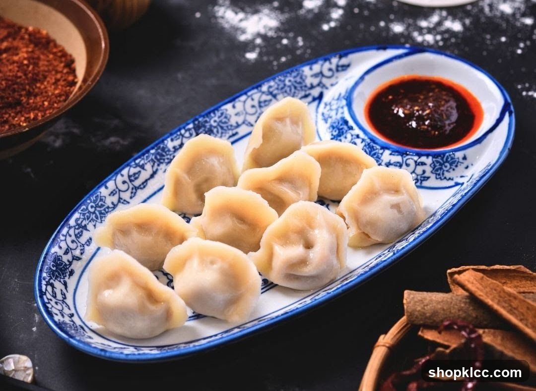 Dumplings with Dipping Sauce
