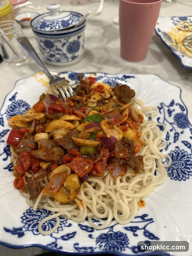 Noodles with Stir-Fried Toppings