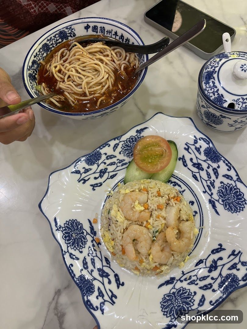 Noodles and Fried Rice