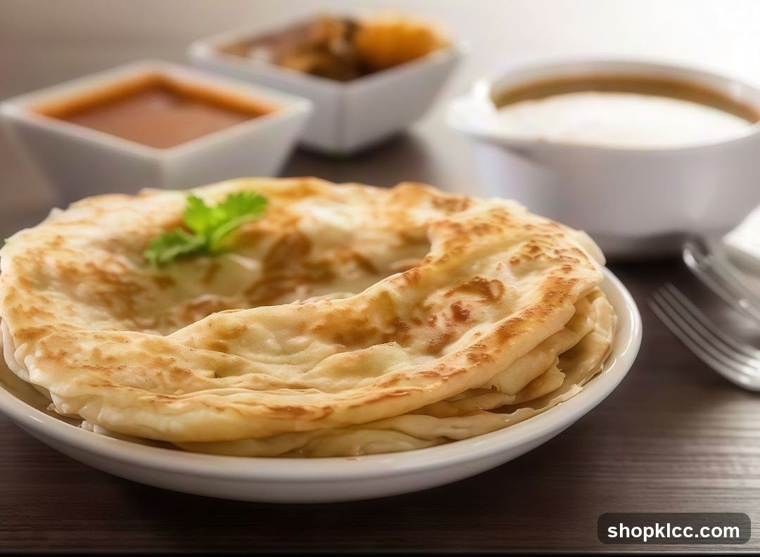 Roti Canai with Curries