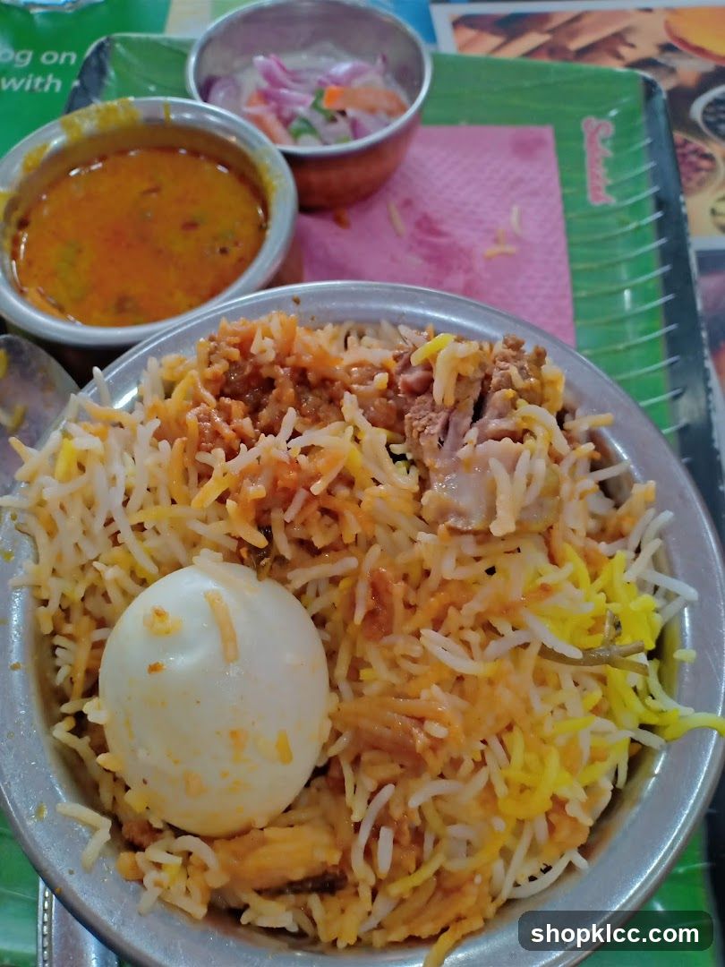 Biryani with Sides