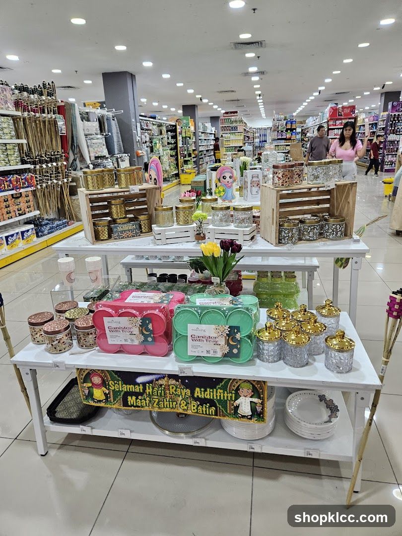 Eid Decorations and Homeware Display