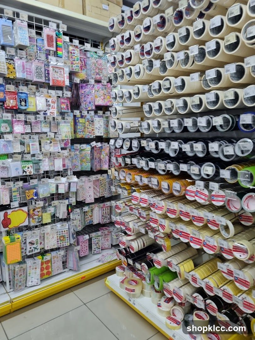 Stationery and Tape Aisles