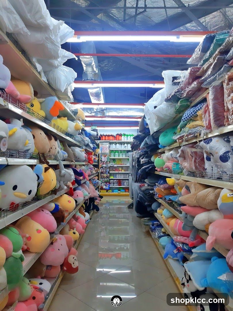 Plush Toys and Merchandise Display