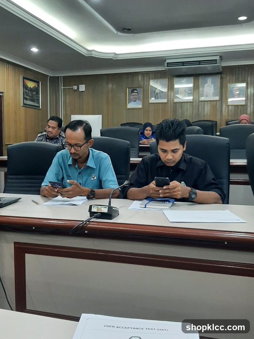 Meeting in progress