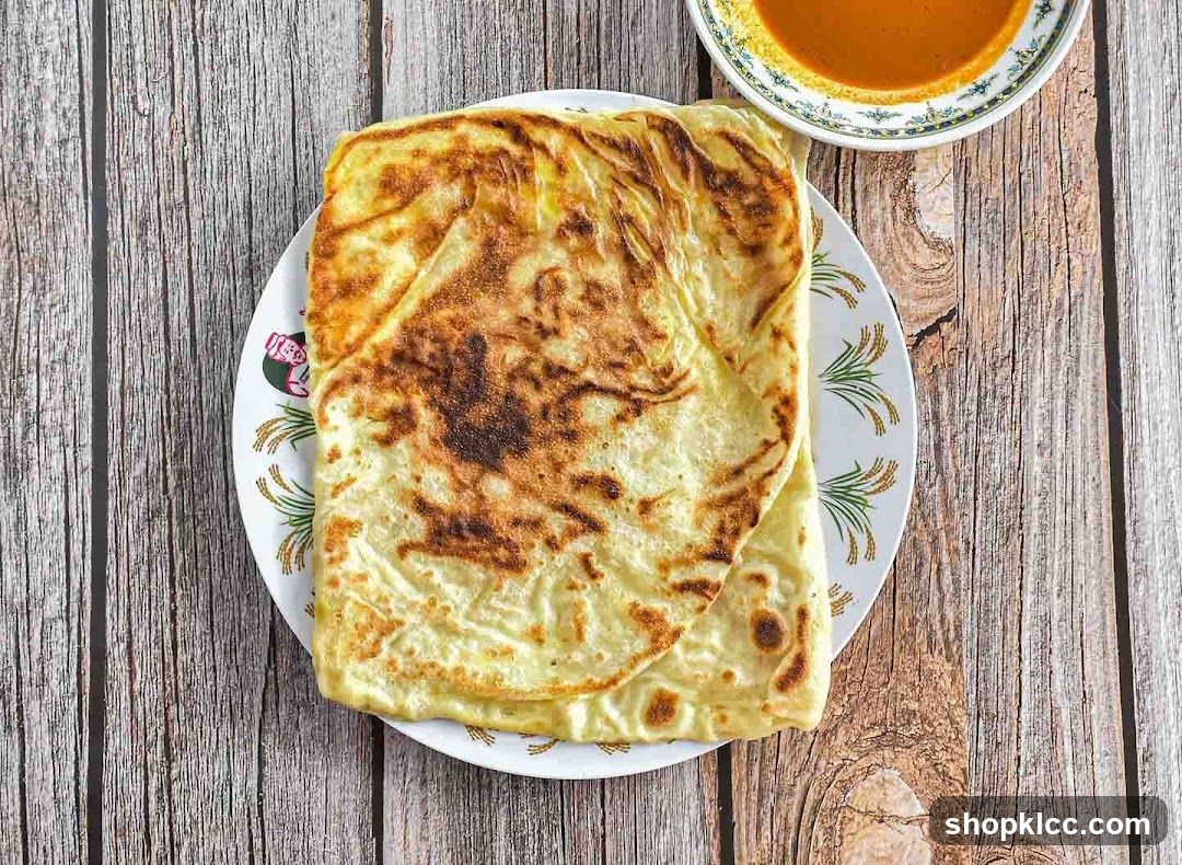 Roti Canai with Curry