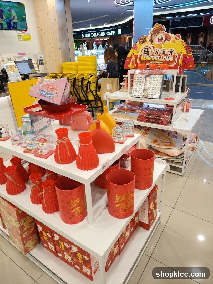 New Year Decorations Display