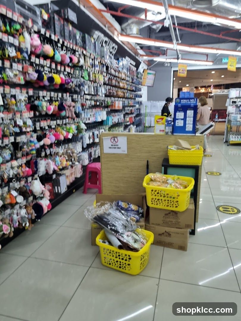 Store Interior with Merchandise