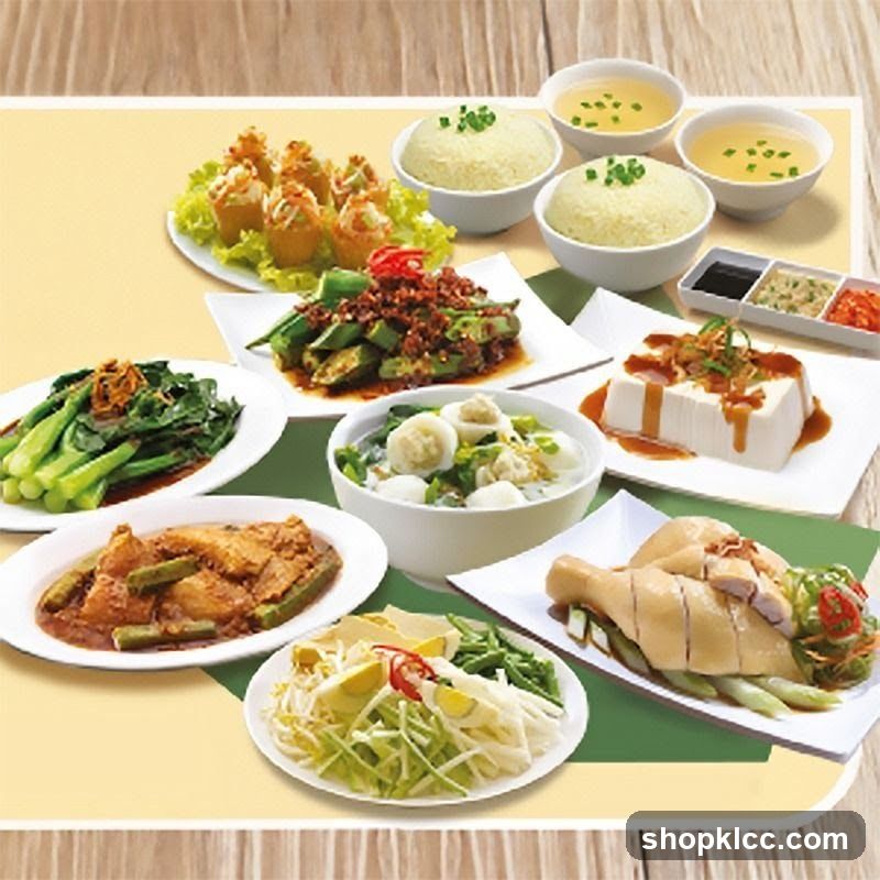 Assortment of Asian Dishes