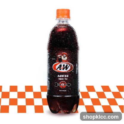 A&W Root Beer Bottle