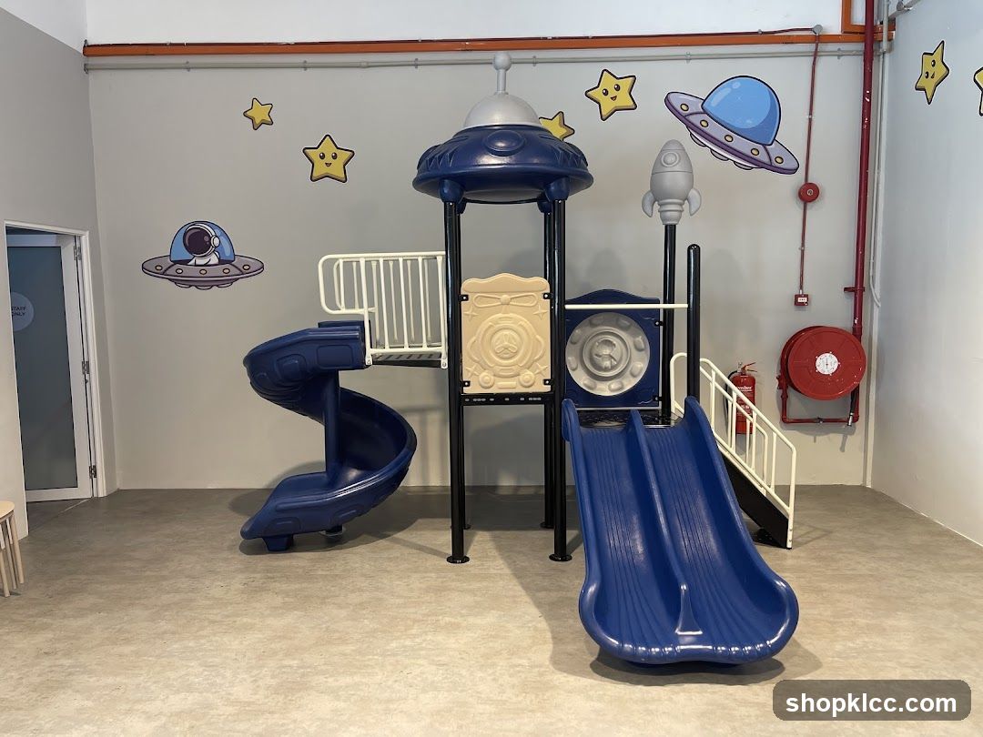 Indoor Playground with Space Theme