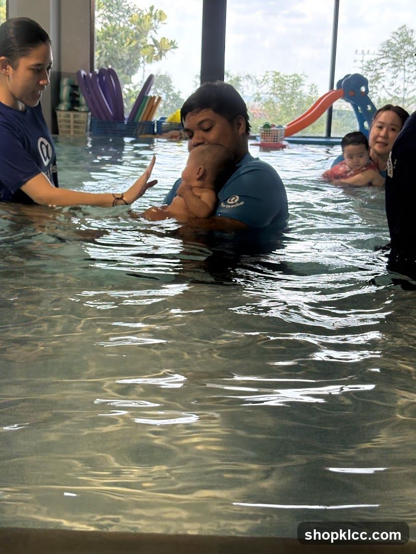 Swimming lesson