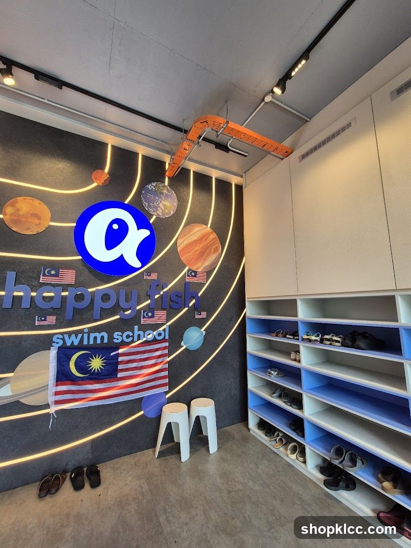 Happy Fish Swim School Interior