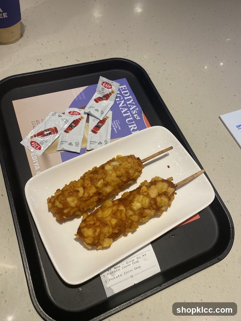 Potato Corn Dogs