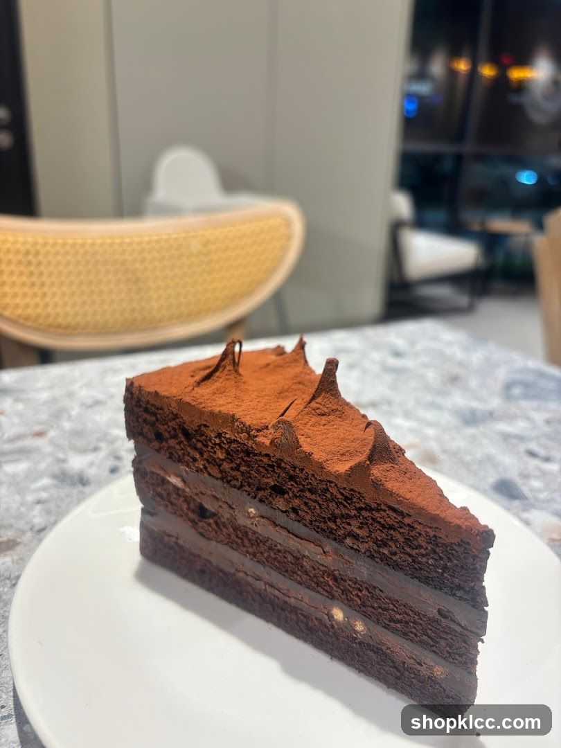 Chocolate Cake Slice