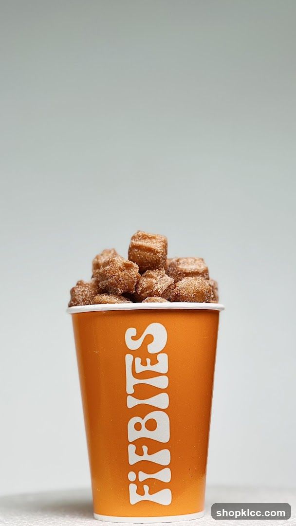 Churro Bites in a Cup